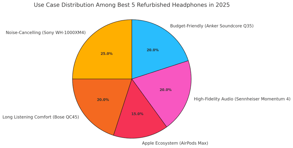 Best 5 Refurbished Headphones in 2025