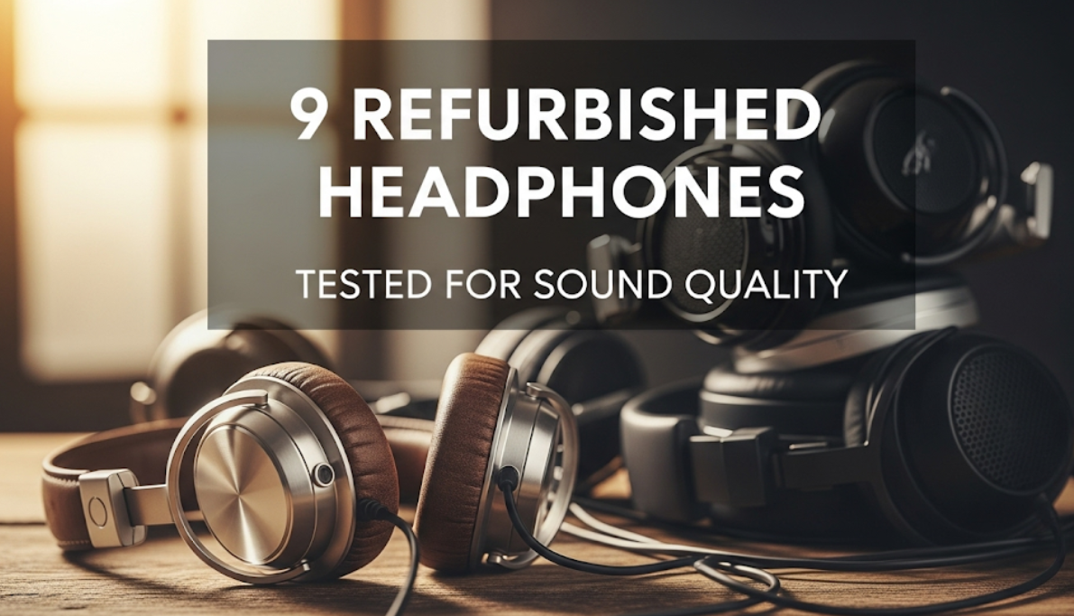 9 Refurbished Headphones Tested for Sound Quality