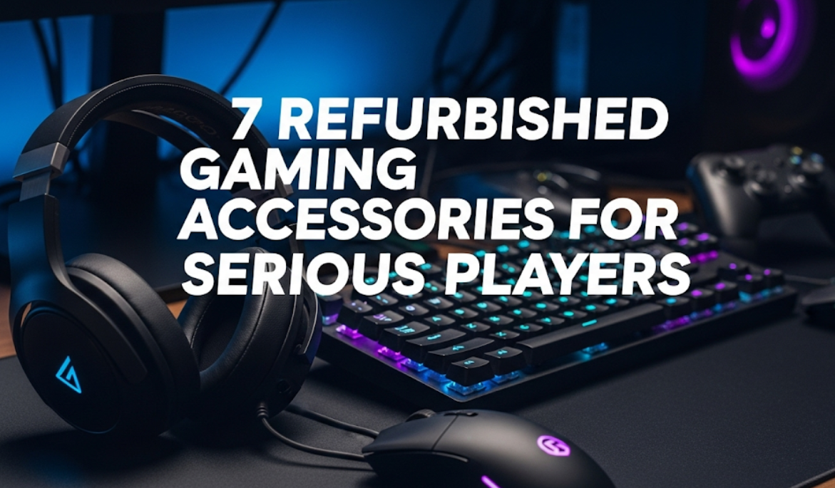 7 Refurbished Gaming Accessories for Serious Players