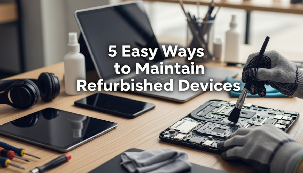 5 Easy Ways to Maintain Refurbished Devices