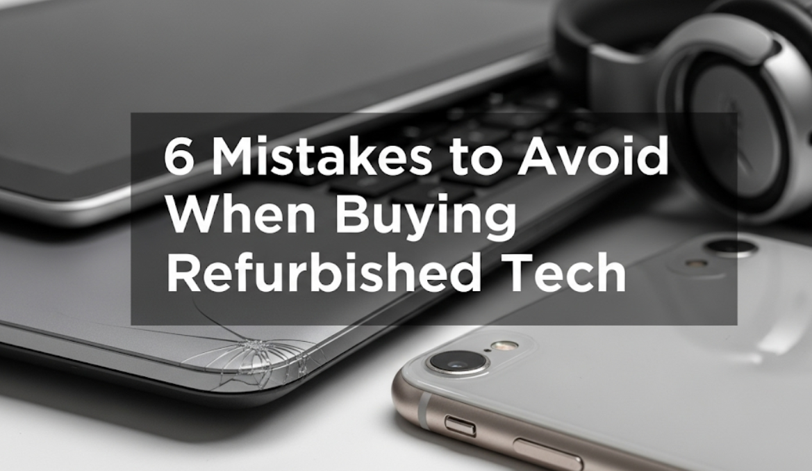 6 Mistakes to Avoid When Buying Refurbished Tech