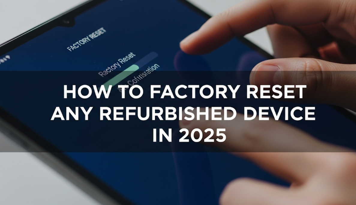 How to Factory Reset Any Refurbished Device in 2025