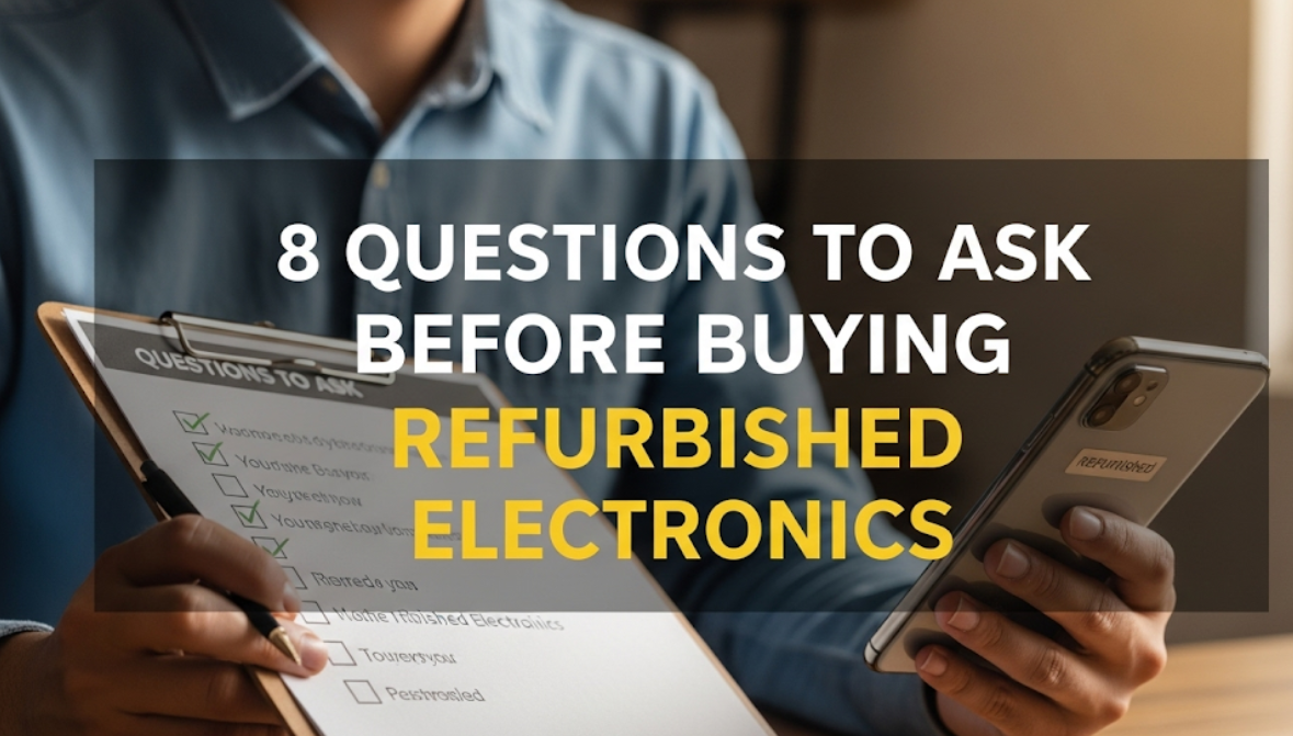 8 Questions to Ask Before Buying Refurbished Electronics