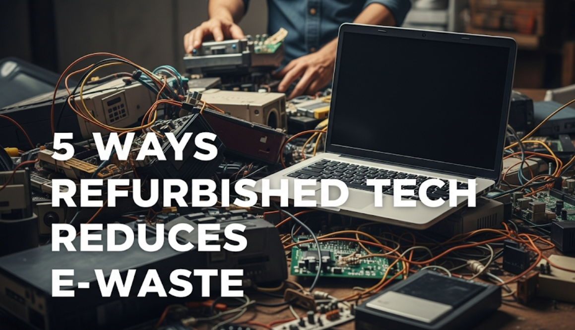 5 Ways Refurbished Tech Reduces E-Waste