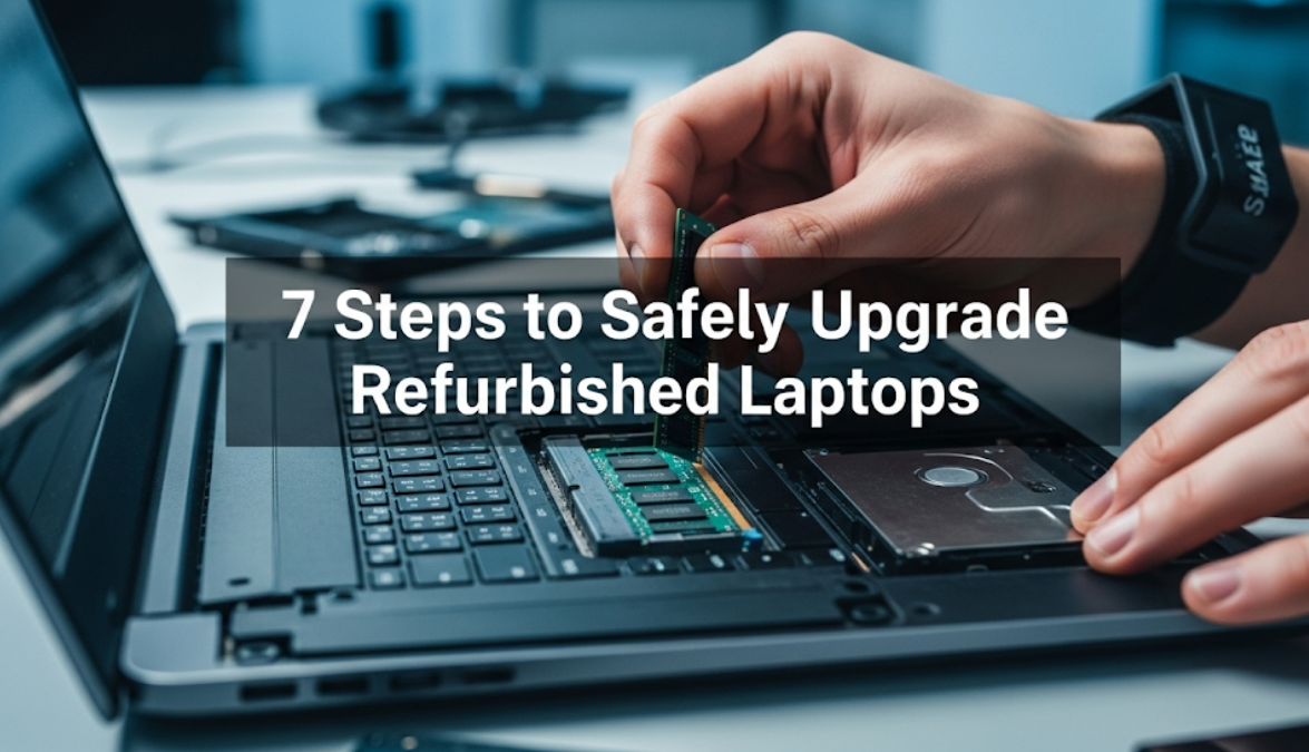 7 Steps to Safely Upgrade Refurbished Laptops